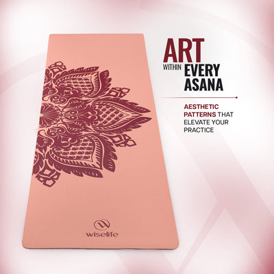 Purpose Printed TPE Yoga Mat-6mm