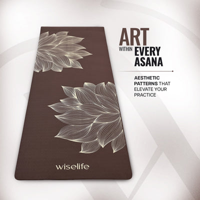 Purpose Printed TPE Yoga Mat-6mm