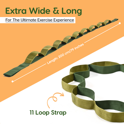 Loop Yoga Stretch Belt
