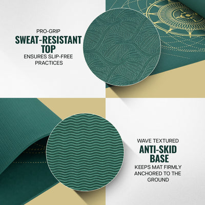 True Alignment TPE Yoga Mat - 6mm