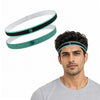 Silicone-Grip Headband Set of 2