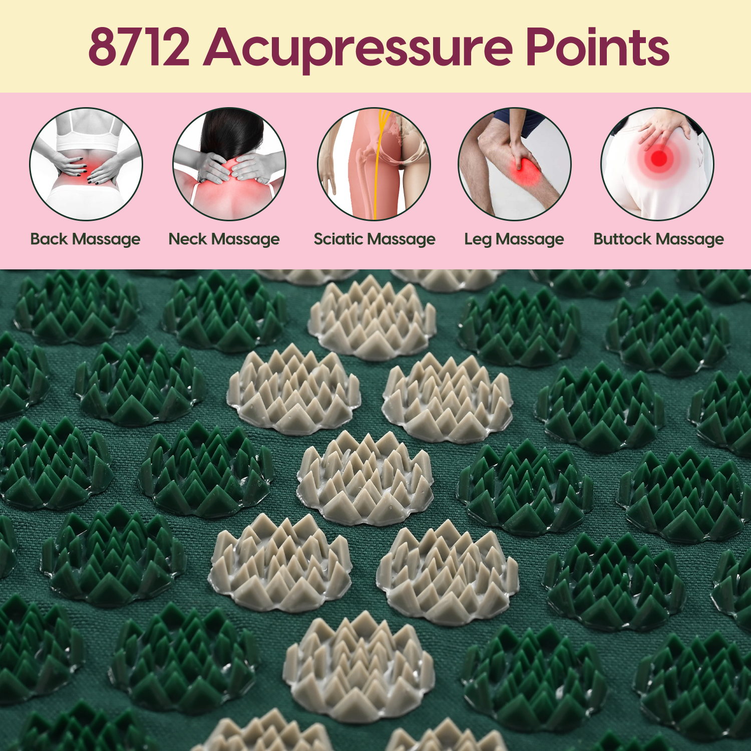 wiselife acupressure mat , acupressure mat for feet , acupressure mat for full body , acupressure mat for back pain , acupressure mat for foot , acupressure mat for pain relief , acupressure mat ,
acupressure massager