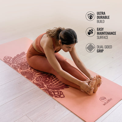 Purpose Printed TPE Yoga Mat-6mm