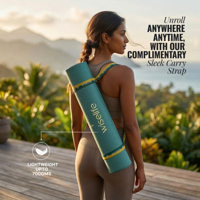 True Alignment TPE Yoga Mat - 6mm