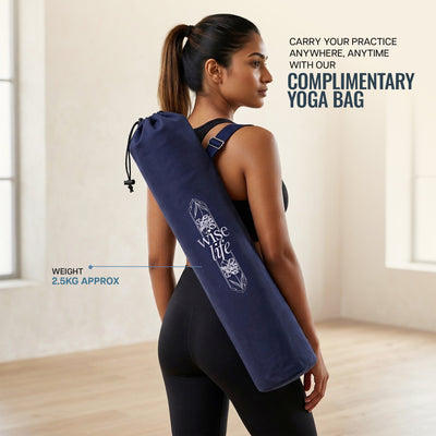 PU Alignment & Natural Rubber Yoga Mat 6mm