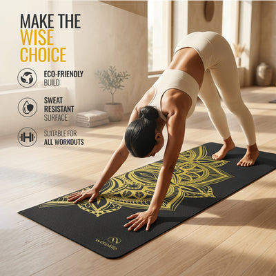 Purpose Printed TPE Yoga Mat-6mm