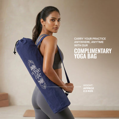 PU Printed & Natural Rubber Yoga Mat- 6mm, Californication