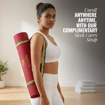 Purpose Printed TPE Yoga Mat-6mm