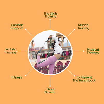 Loop Yoga Stretch Belt