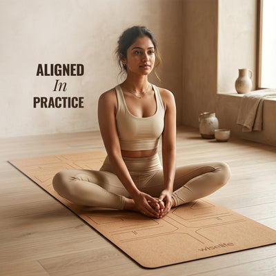 Cork & Natural Rubber Yoga Mat
