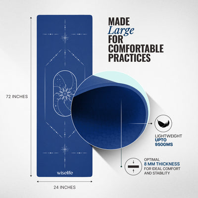 Cosmis Alignment Yoga Mat 8mm
