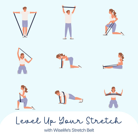 Classic Yoga Belt Set of 10