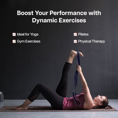 Classic Yoga Belt Set of 10