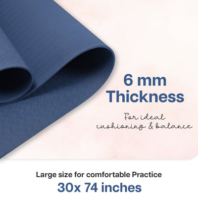 Grande XL TPE Yoga Mat - 6mm