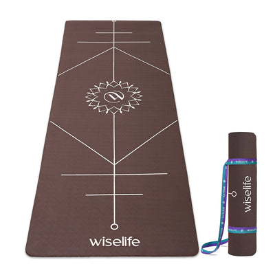 True Alignment TPE Yoga Mat - 6mm