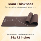 True Alignment Yoga Mat - 6mm