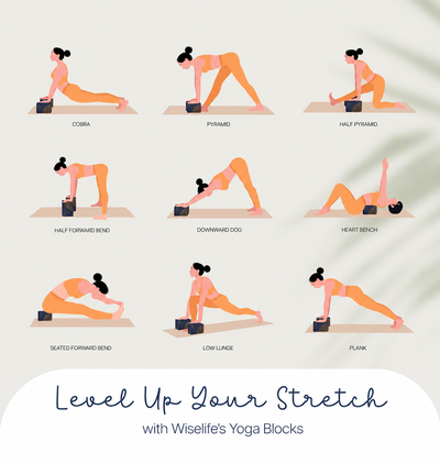 Classic Yoga Block Set of 2