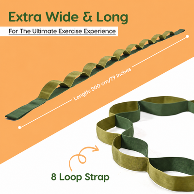 Loop Yoga Stretch Belt
