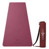 Classic PU and Natural Rubber Yoga Mat 6mm