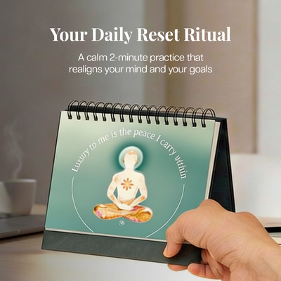 Wiselife Mindful Living Combo | Affirmation Calendar & Habit Tracker