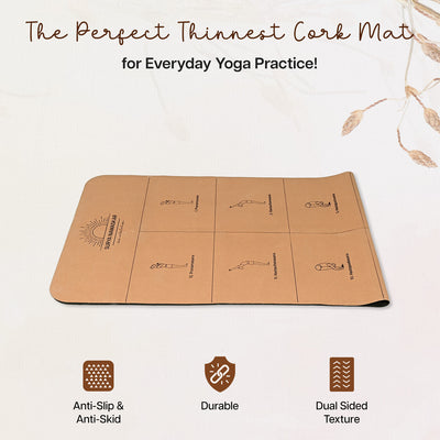 Foldable Microfiber Yoga Mat - 1MM