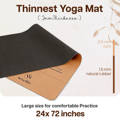 Foldable Microfiber Yoga Mat - 1MM