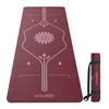 PU Alignment & Natural Rubber Yoga Mat