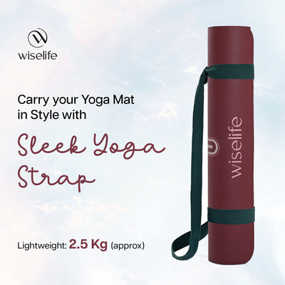 PU Alignment & Natural Rubber Yoga Mat