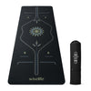 PU Alignment & Natural Rubber Yoga Mat