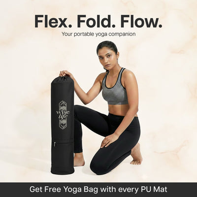 PU Alignment & Natural Rubber Yoga Mat