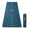 PU Alignment & Natural Rubber Yoga Mat