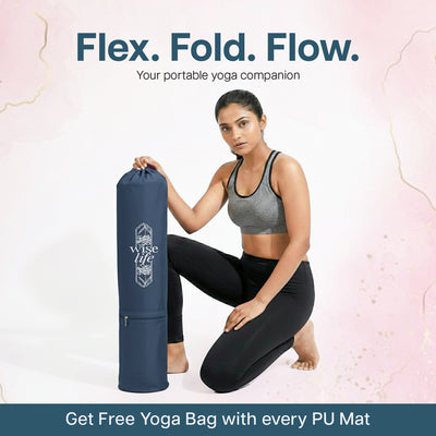 PU Alignment & Natural Rubber Yoga Mat