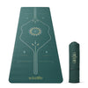 PU Alignment & Natural Rubber Yoga Mat
