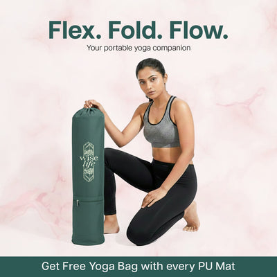 PU Alignment & Natural Rubber Yoga Mat