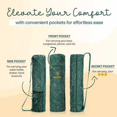 Yoga Mat Carry Bag (Up to 8mm Mat)