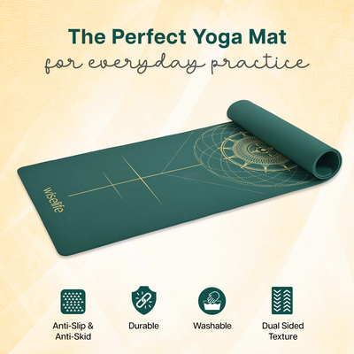True Alignment TPE Yoga Mat - 6mm