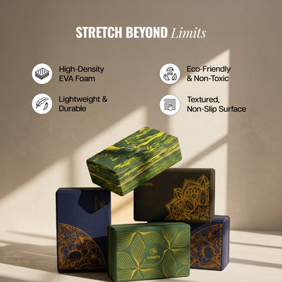 Printed Yoga Block