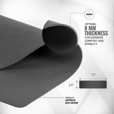 Classic TPE Yoga Mat - 8mm