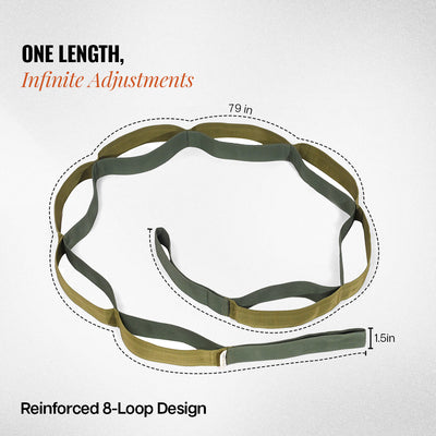 Loop Yoga Stretch Belt