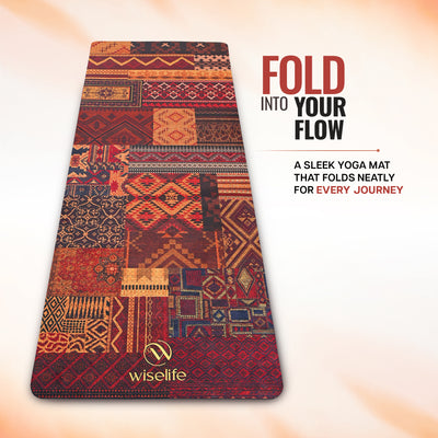 Foldable Rubber Yoga Mat 2MM