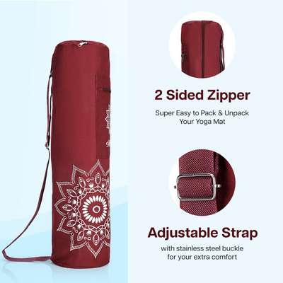 Yoga Mat Carry Bag (Up to 8mm Mat)
