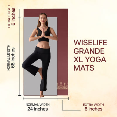 Grande XL TPE Yoga Mat - 6mm