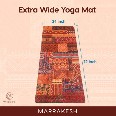 Foldable Microfiber Yoga Mat - 1MM