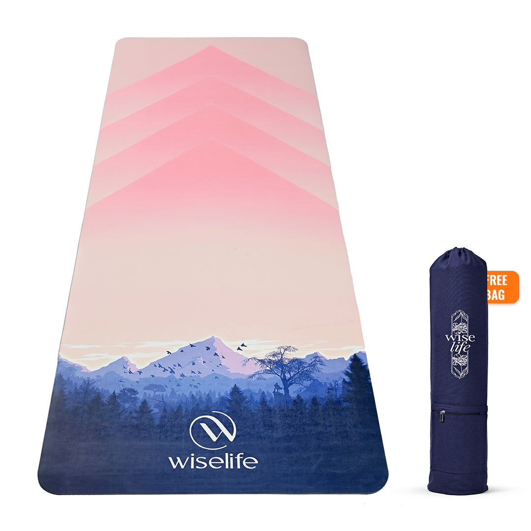 wiselife printed yoga mat , printed yoga mat , printed yoga mat for woman , printed yoga mat for kids , printed yoga mat for women , printed yoga mat wiselife , printed yoga mat for men , 
printed yoga mat 8mm for women , 
wiselife tpe printed 6mm yoga mat , 
yoga mat printed design , wiselife yoga mat surya namaskar printed