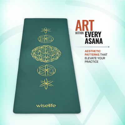 Purpose Printed TPE Yoga Mat-6mm