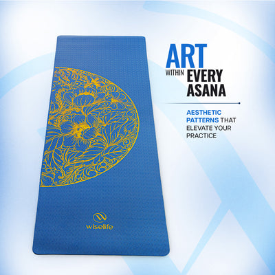 Purpose Printed TPE Yoga Mat-6mm