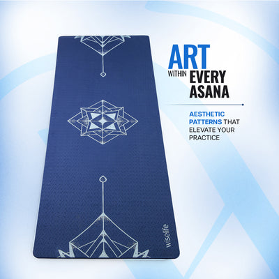 Purpose Printed TPE Yoga Mat-6mm