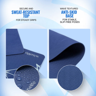 Purpose Printed TPE Yoga Mat-6mm