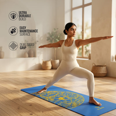 Purpose Printed TPE Yoga Mat-6mm