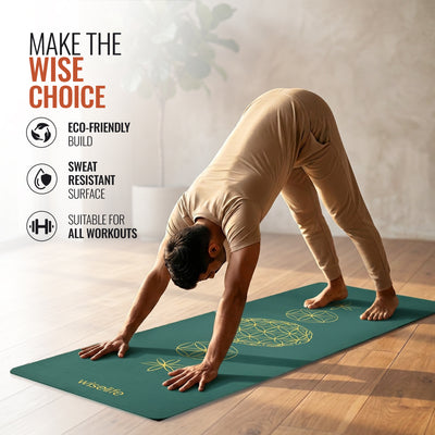 Purpose Printed TPE Yoga Mat-6mm